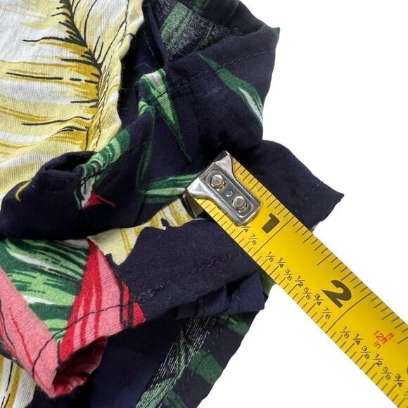 Superdown Penelope Palm Front Wrap Romper - Picture 10 of 14